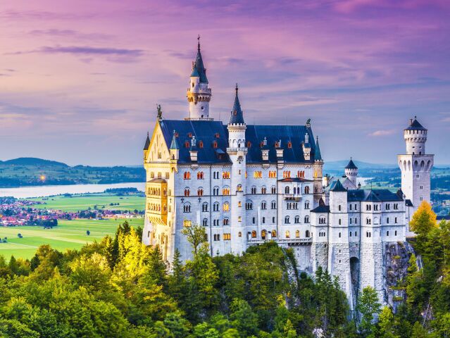 Zámok Neuschwanstein, Nemecko, hrad,