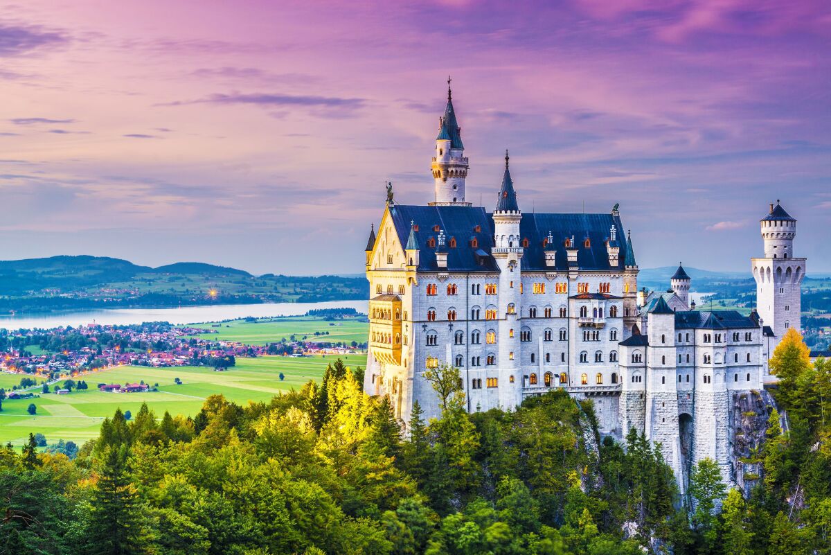 Zámok Neuschwanstein, Nemecko, hrad,