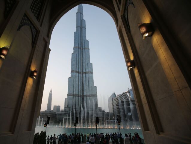 Dubaj, Burdž Chalífa, spojené arabské emiráty