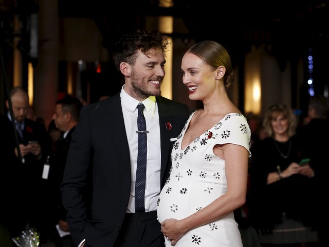 Sam Claflin a jeho partnerka Laura Haddock 
