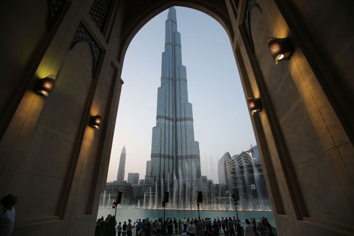 Dubaj, Burdž Chalífa, spojené arabské emiráty