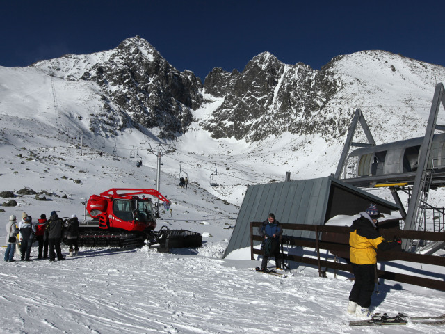 Skalnaté pleso, Vysoké Tatry, lyžovačka