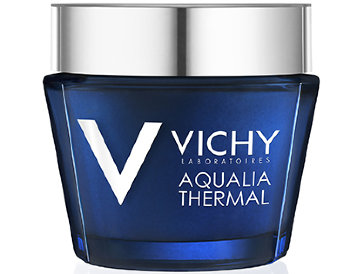 Intenzívny hydratačný nočný krém proti známkam únavy Aqualia Therman Spa od Vichy