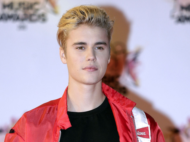 Spevák Justin Bieber.