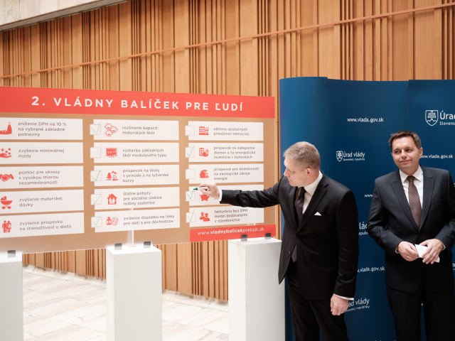 Fico, vláda, sociálny balíček