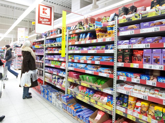 kaufland, čokoláda, nákup, obchod, sladkosti