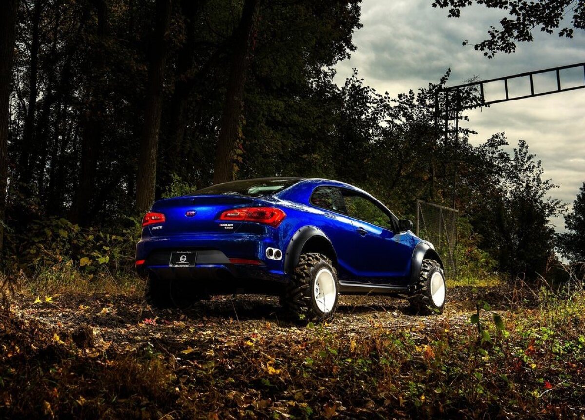 Kia Forte Koup Mud Bogger
