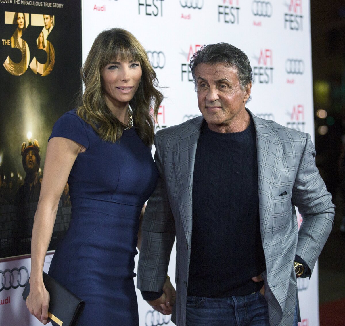 Sylvester Stallone a jeho manželka Jennifer Flavin