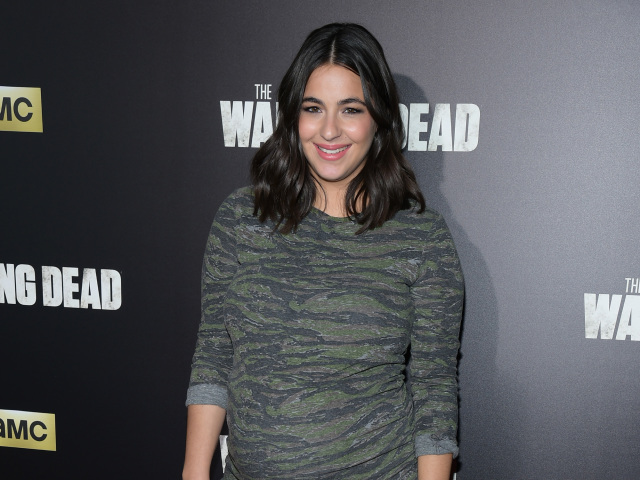 Herečka Alanna Masterson zo seriálu Walking Dead.