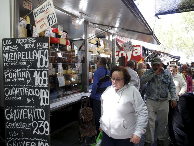 Uruguaj, Montevideo, trh, trhovisko, nakupovanie
