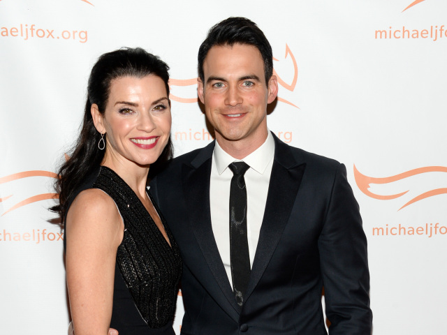 Herečka Julianna Margulies a jej manžel Keith Lieberthal.