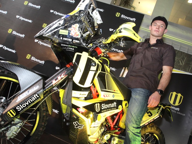 Štefan svitko, dakar 2016, motorka