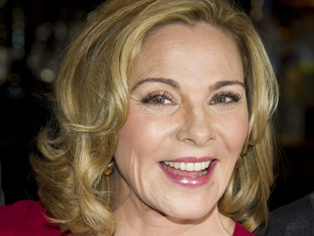Herečka Kim Cattrall na archívnom zábere.