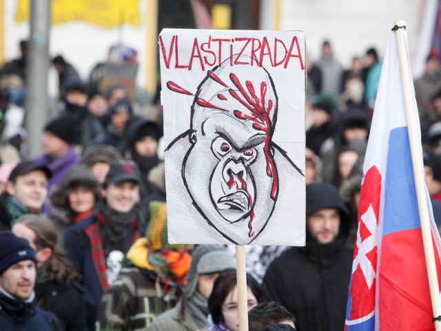 protest Gorila 3, namestie SNP