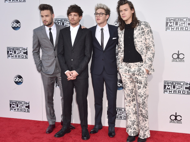Zľava: Liam Payne, Louis Tomlinson, Niall Horan a Harry Styles z One Direction.