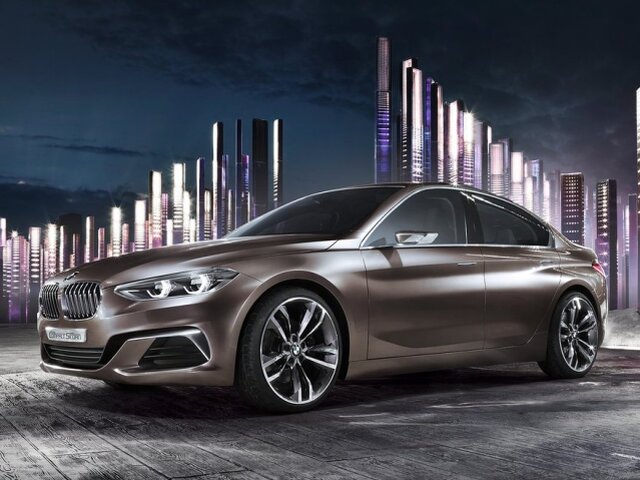 BMW Compact Sedan Concept - 2015