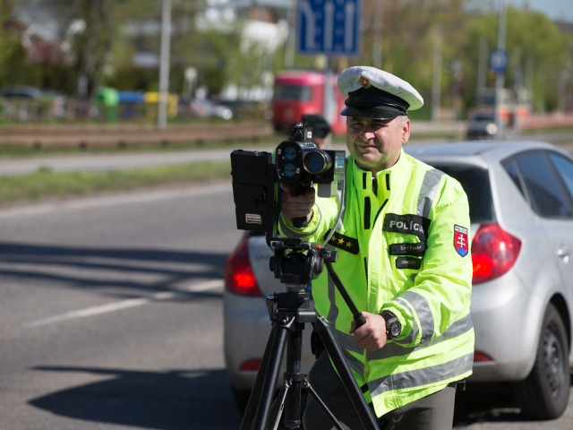 policia meranie rachlosti radar