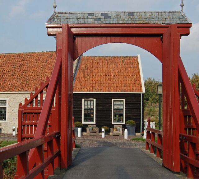 Bourtange, pevnosť, Holandsko, most, dom, bývanie