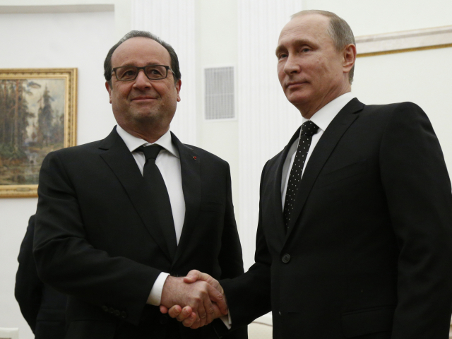 Putin, Hollande
