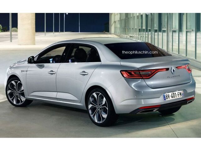 Renault Fluence - 2016 ilustrácia