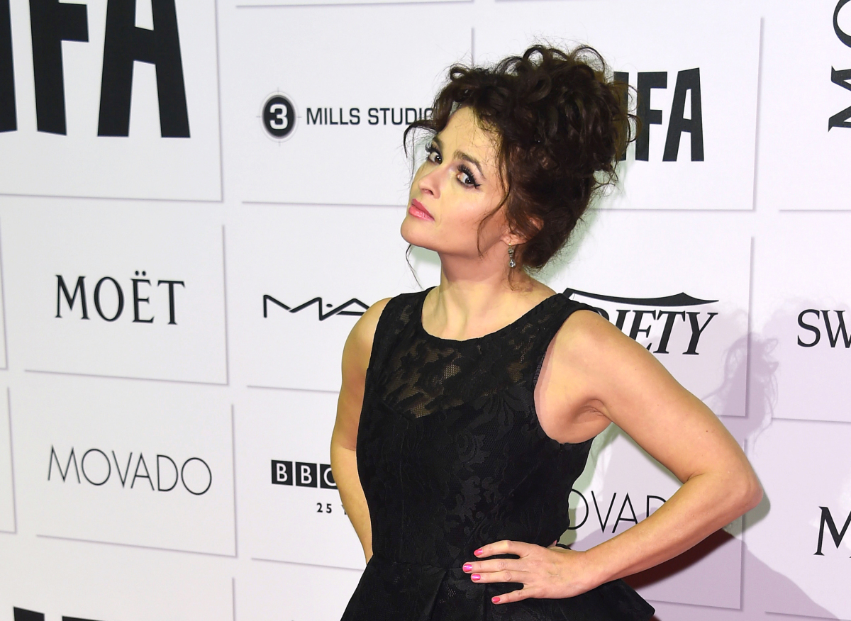 Herečka Helena Bonham Carter.