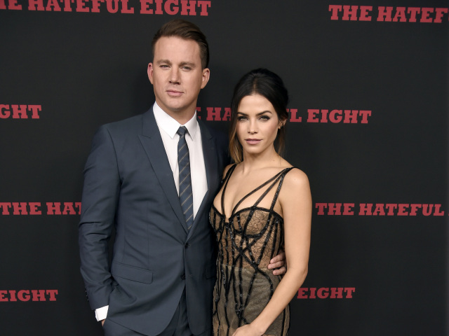 Herec Channing Tatum a jeho manželka Jenna Dewan Tatum.