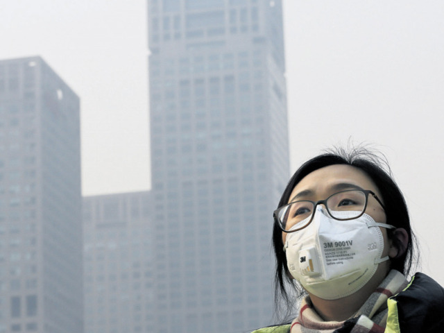 Peking, smog