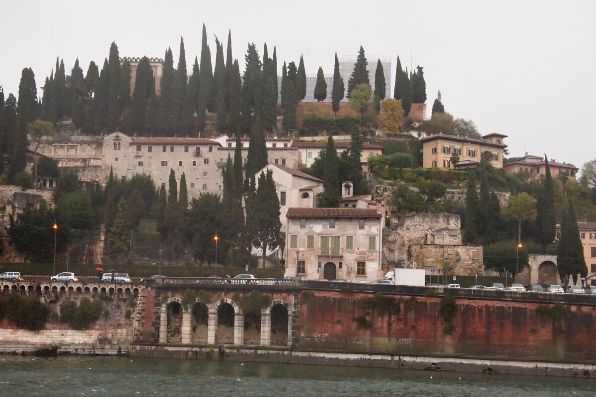 Verona, Taliansko, mesto, rieka,
