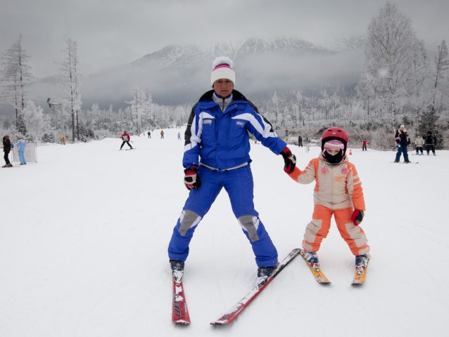 lyžovanie, prázdniny, vysoké tatry, sneh, jakubkova lúka, zima, lyžovačaka, lyžiari, lyže,
