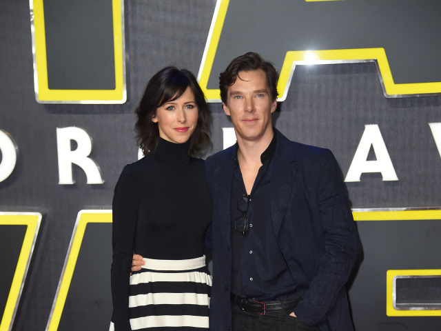Benedict Cumberbatch a jeho manželka Sophie Hunter