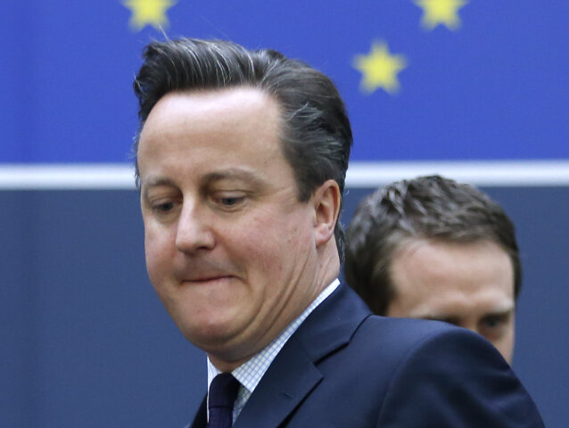 Britský premiér David Cameron