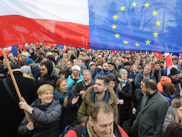 Poľsko, protest