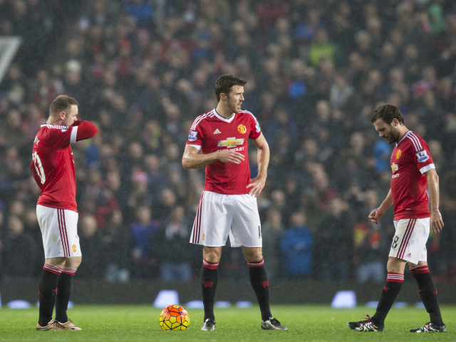 Wayne Rooney, Michael Carrick, Juan Mata