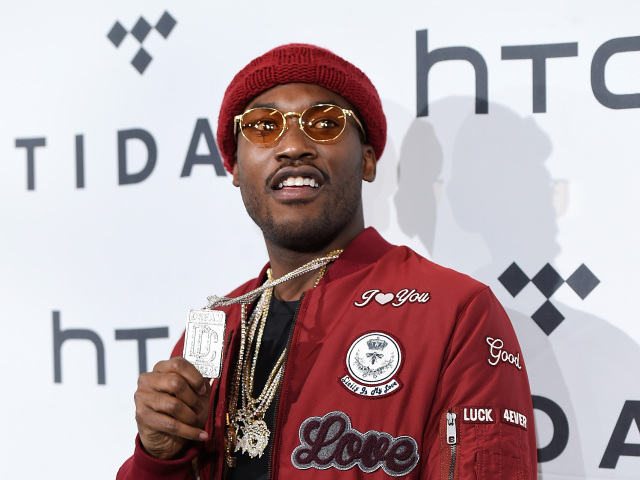 Raper Meek Mill na archívnej snímke. 