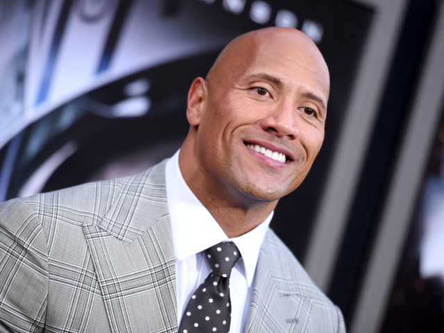 Herec Dwayne Johnson.