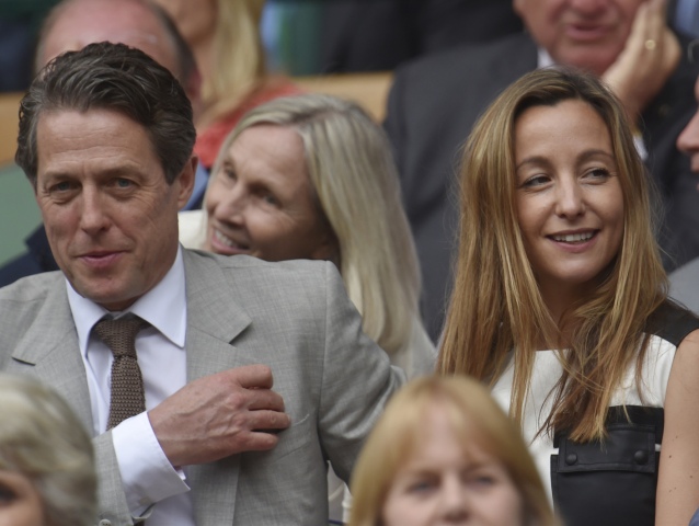 Hugh Grant a Anna Eberstein