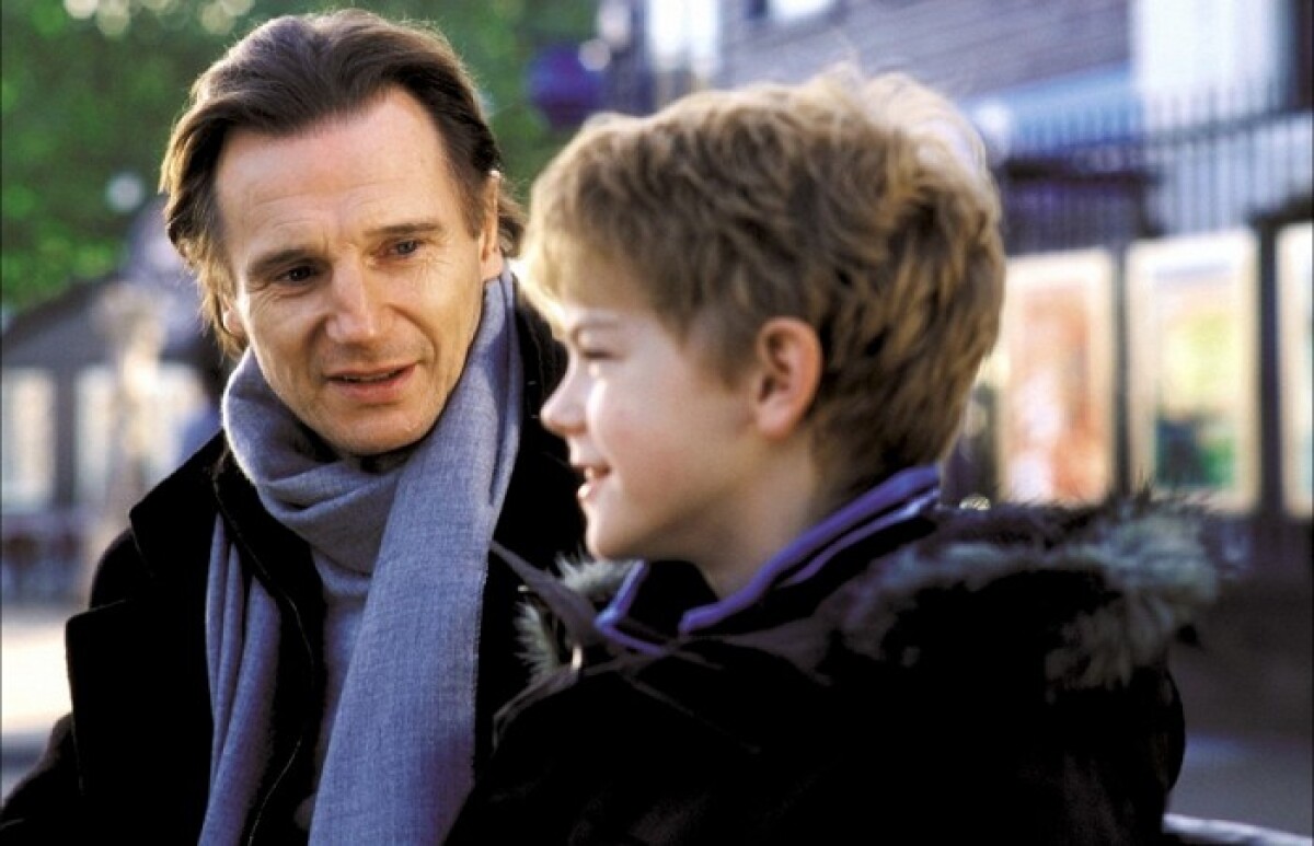Thomas Brodie-Sangster a Liam Neeson