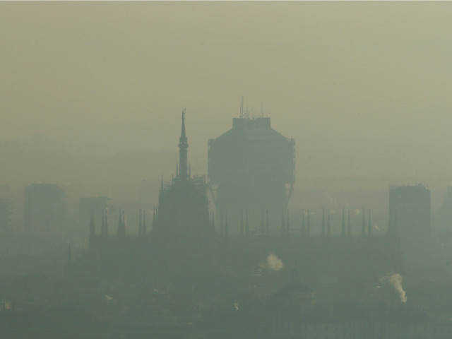 Taliansko, smog, Miláno