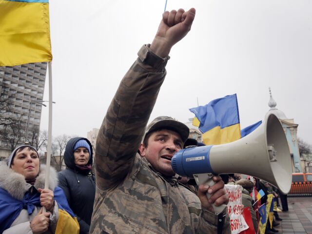 ukrajina, demonštrácia, protest,