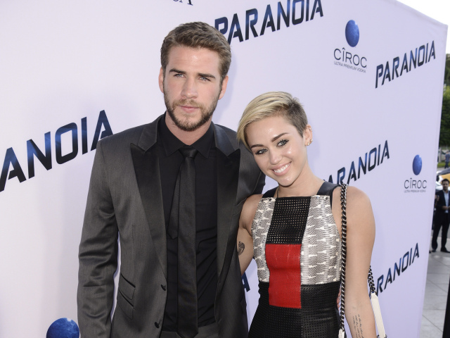 Liam Hemsworth a speváčka Miley Cyrus