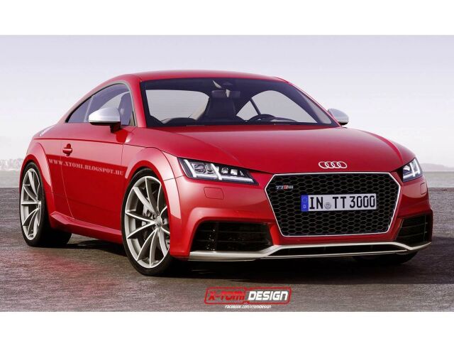 Audi TT RS - 2016 ilustrácia