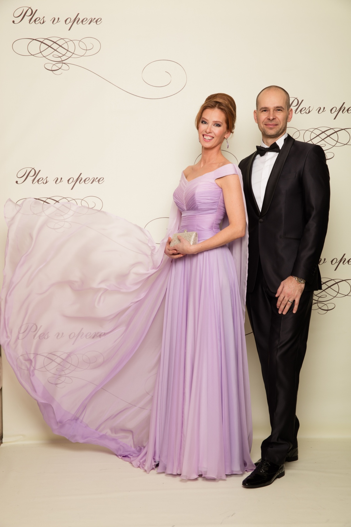Bývalá modelka a Miss Slovensko Eva Verešová s manželom.