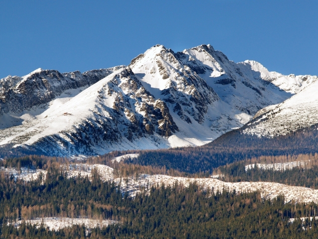 Tatry, hory, sneh