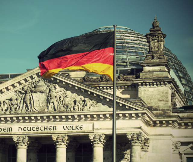 Nemecko, vlajka, Berlín, zástava, Bundestag, nemecký parlament, Merkelová