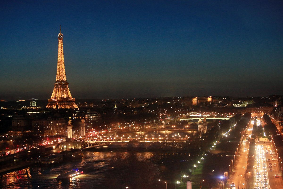 Paríž, Francúzsko, Eiffelova veža, ulica,