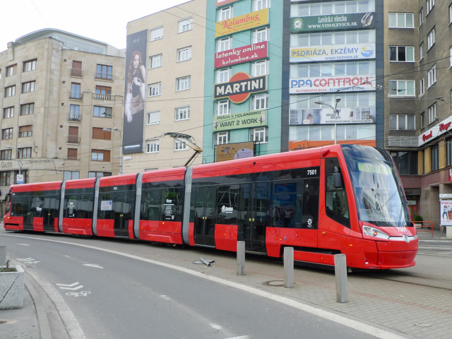 električka, Škoda, Bratislava