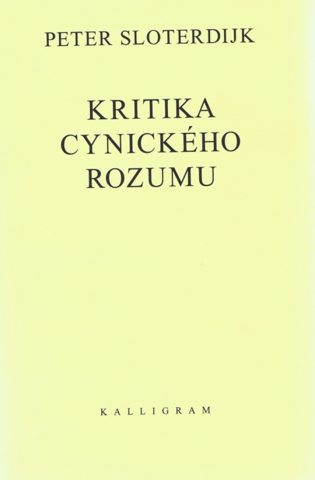 Kritika cynického rozumu, kniha