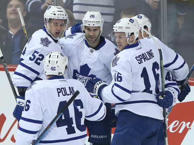 Maple Leafs Jets Hockey