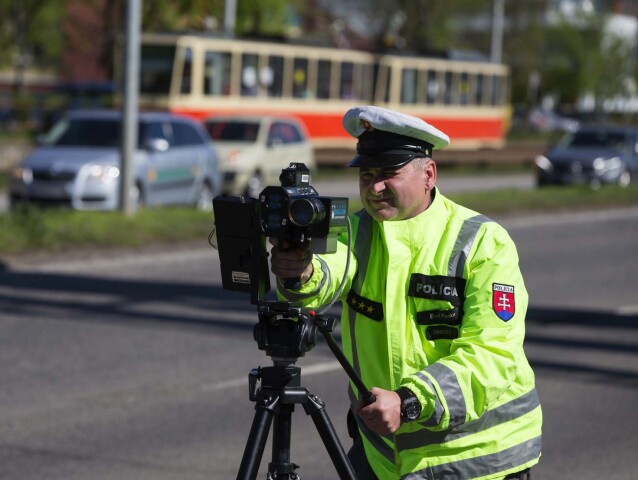 policia meranie rachlosti radar