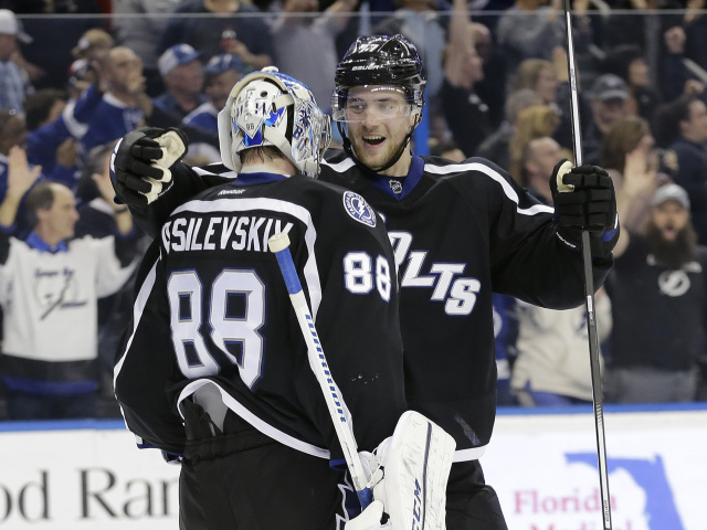 Victor Hedman, Andrej Vasilevskij,